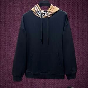 Burberry Men's Black Hoodie